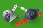 <!--F#f_0-->2011-2017 bmw x4 x3 f25 low high pitch tone note horn signal pair set OEM<!--F/-->