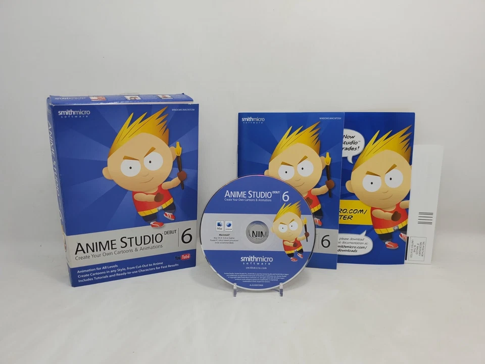 Anime Studio Debut 6: Create Your Own Cartoons & Animations Windows/Macintosh - Image 2 of 4