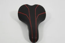 Oval Concepts 300 Saddle 140 x 280 mm Road or MTB Black & Red 