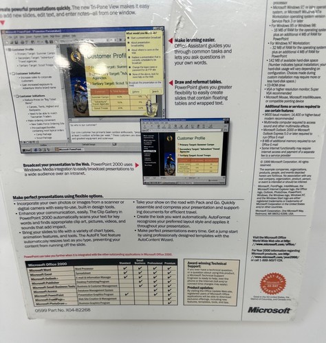 Brand New Sealed Microsoft Power Point 2000 - Picture 8 of 10