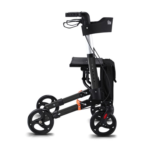 Altus Euro Rollator Walker Mobility Aid with Seat Bag Aluminium Frame for Senior - Picture 17 of 40