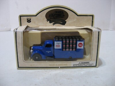 Lledo Chevron Days-Gone 1939 Roof Coating Flat Bed Truck Standard Oil Diecast