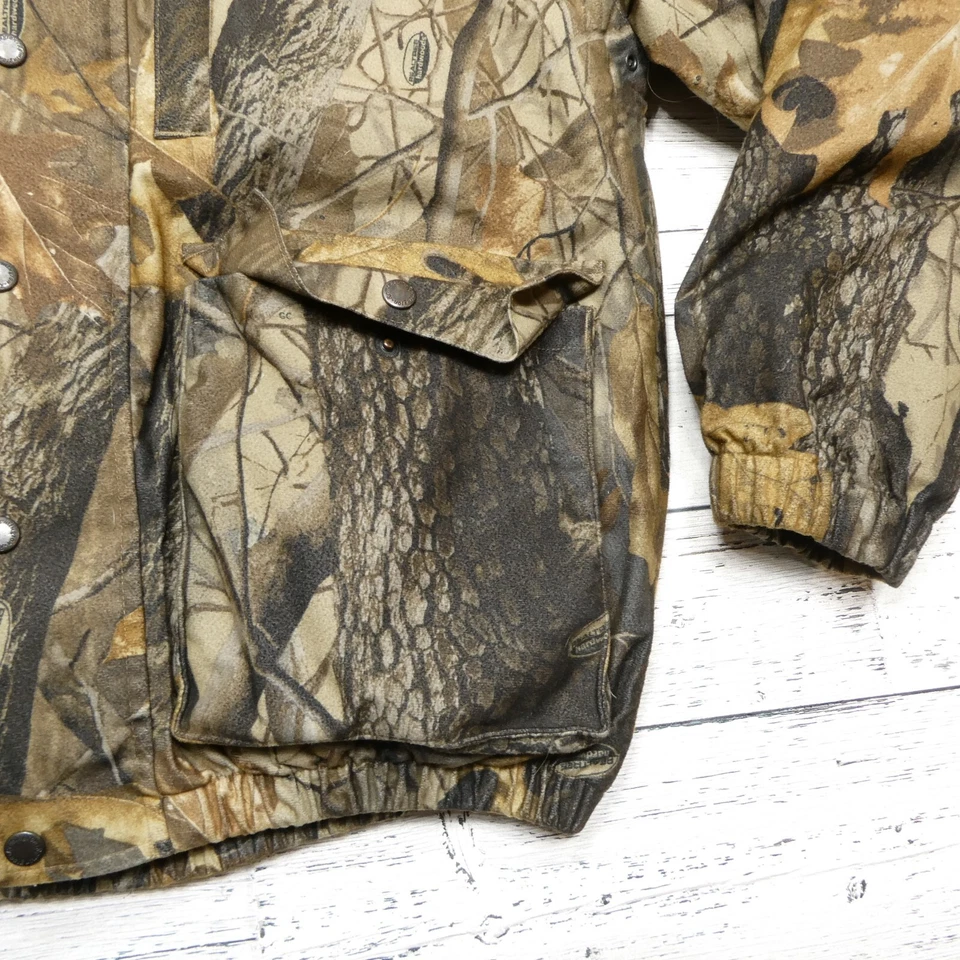 Vintage Remington Jacket Men Medium RealTree Hardwoods 3 in 1 Hunting Coat - Image 2 of 4