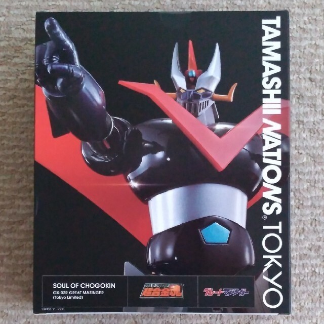 Great Mazinger 超合金魂 GX-02R Tokyo Limited Bandai Soul of Chogokin GX-02R Great Mazinger Tokyo Limited