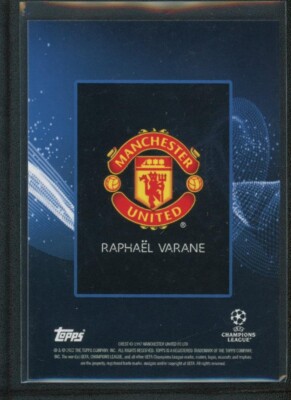 2022 RAPHAEL VARANE 18/25 TOPPS UEFA CHAMPIONS LEAGUE 2022 RAPHAEL VARANE 18/25 TOPPS UEFA CHAMPIONS LEAGUE