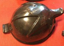 Rugged Heavy List BLACK HDPE CUPHILT for SCA Rattan Sword ARMOR - Mark 2 version