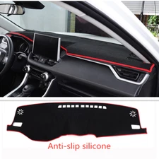 1P Inner Dashboard Dash Mat Non-slip DashMat Sun Shade Pad For Toyota Rav4 19-23