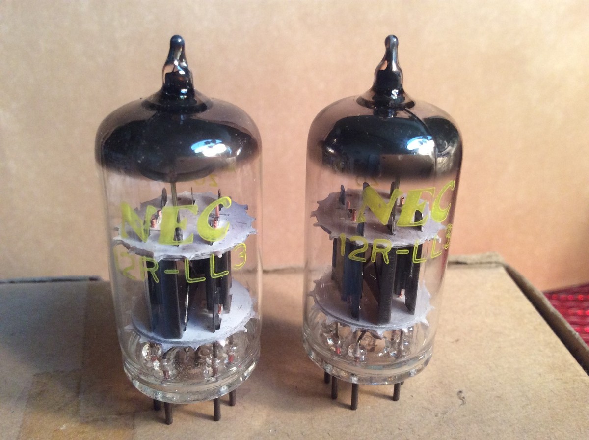 2) 12RLL3 NEC High Testing Grade Tube Akin To 12AX7 12AU7