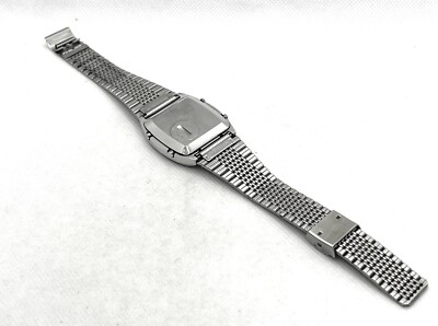 Vintage 1970s Auth SEIKO Calculator Alarm Digital Wristwatch