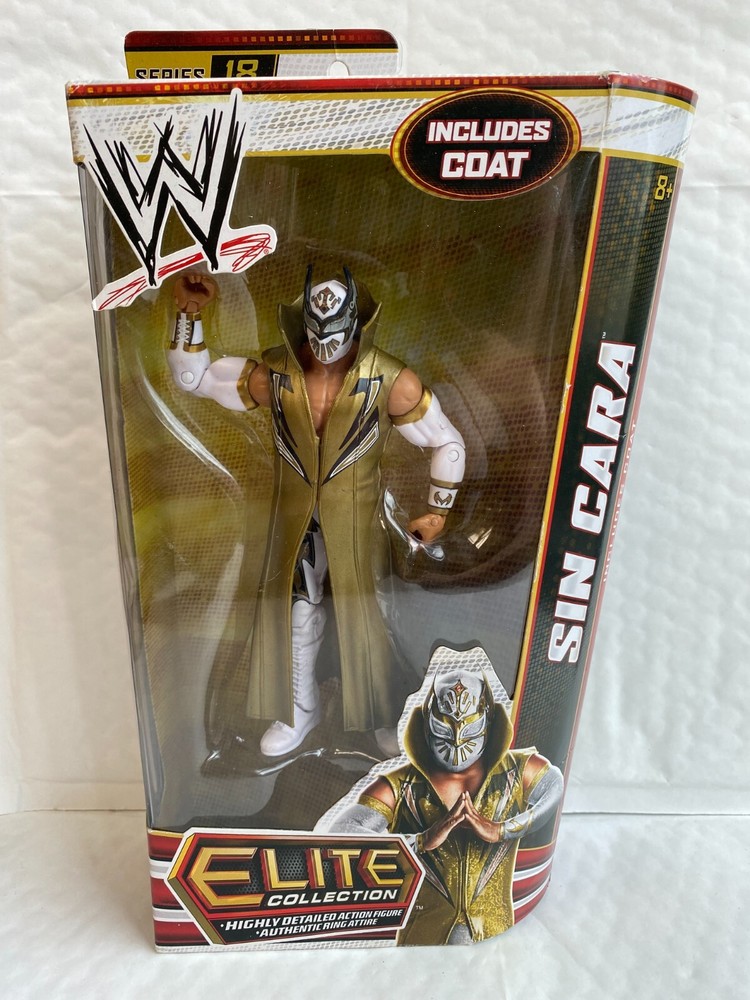 BNIB WWE SIN CARA ELITE COLLECTION SERIES 18 MATTEL WRESTLING ACTION FIGURE