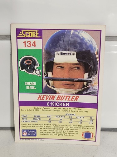 1990 Score Football Complete your set!  Card numbers 1 to 170 - Bild 265 von 337