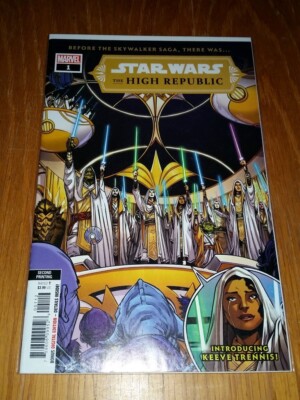 STAR WARS HIGH REPUBLIC #1 SECOND PRINTING NM+ (9.6 OR BETTER) MARVEL MARCH 2021