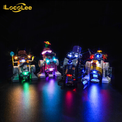 LocoLee LED Licht Kit für LEGO Star Wars 75392 Creative Play Droid  Builder Set