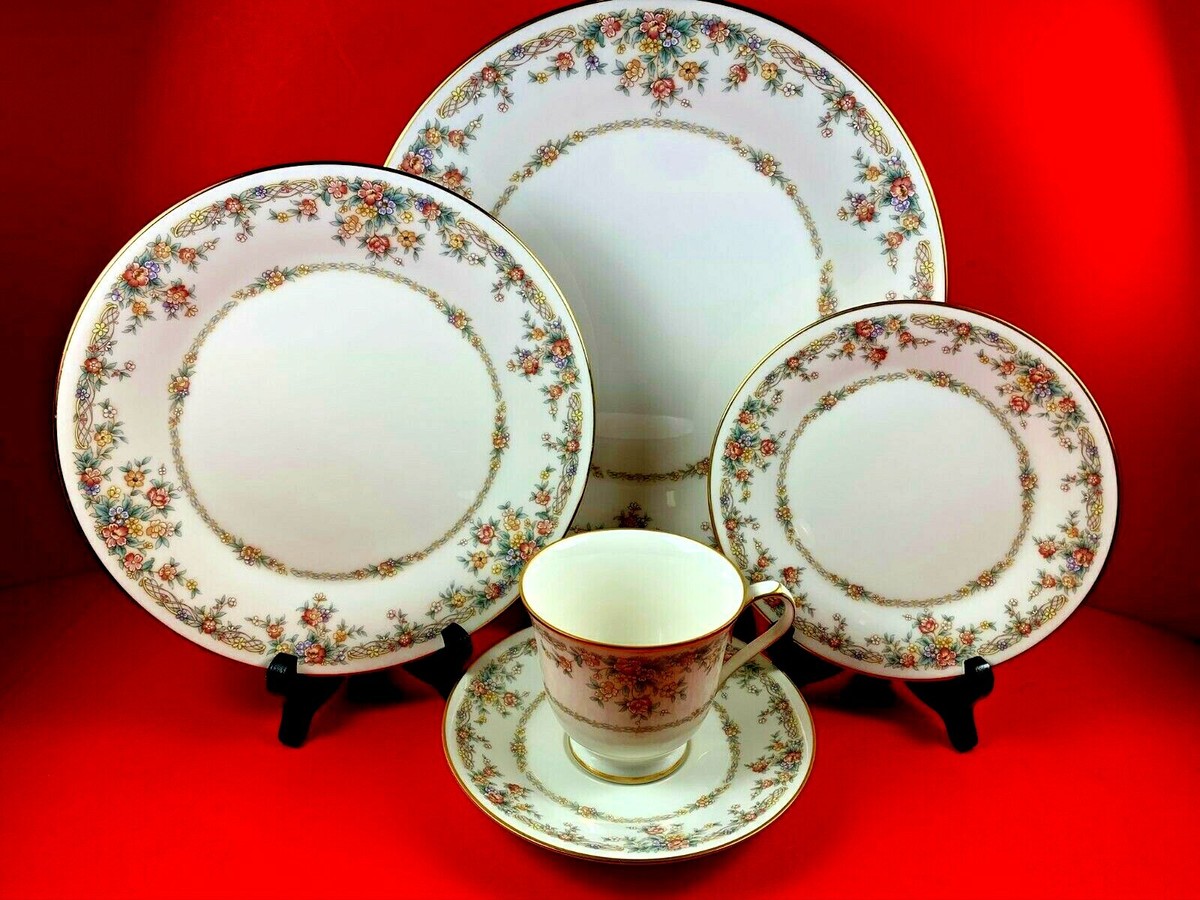 ノリタケ アイボリーチャイナ カップ＆ソーサー 5客 イエロー ポップ