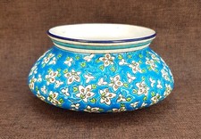 Superbe Rare Ancienne  Jardinière Cache-pot Emaux De Longwy  19ème  Top+++ 