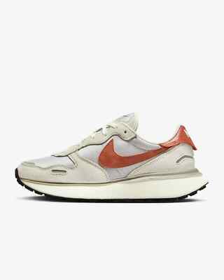 New Nike Women's Phoenix Waffle Shoes - Light Bone (FD2196
