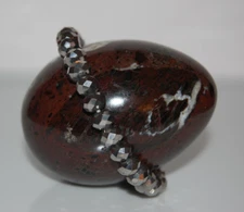 Elegant Couture Metalic Silver Toned Glass Beads Statement Stretch Cuff Bracelet