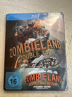 Zombieland: Doppelt hält besser [Blu-ray Steelbook] ... | NEU IN FOLIE SELTEN!!