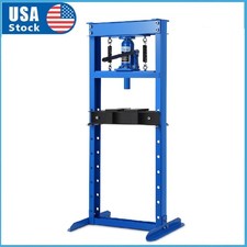 12 Ton Hydraulic Press With Press Plates H-frame Bearing Floor Shop Press Stand 12 Ton Hydraulic Press With Press Plates H-frame Bearing Floor Shop Press Stand