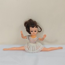 Vintage Pedigree Sindy Doll Ballerina 033055X Split Legs Soft Head 1980s Toy