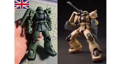Maßstab 1:144 Mecha Roboter Montage Modellbausatz Actionfigur Zum Selbermachen Bausteine Col