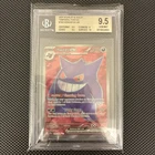 2024 Gengar Pokemon Temporal Forces EX #193 Ultra Rare BGS 9.5 PSA  Gem Mint 10