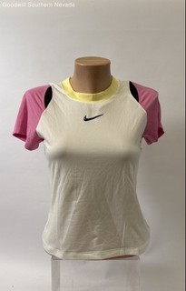 NikeCourt Advantage Women's Dri FIT Short Sleeve Tennis Top Size S