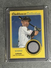 2017 Topps Heritage Clubhouse Collection Relics Gold /99 Ichiro Suzuki 🔥💎🔥