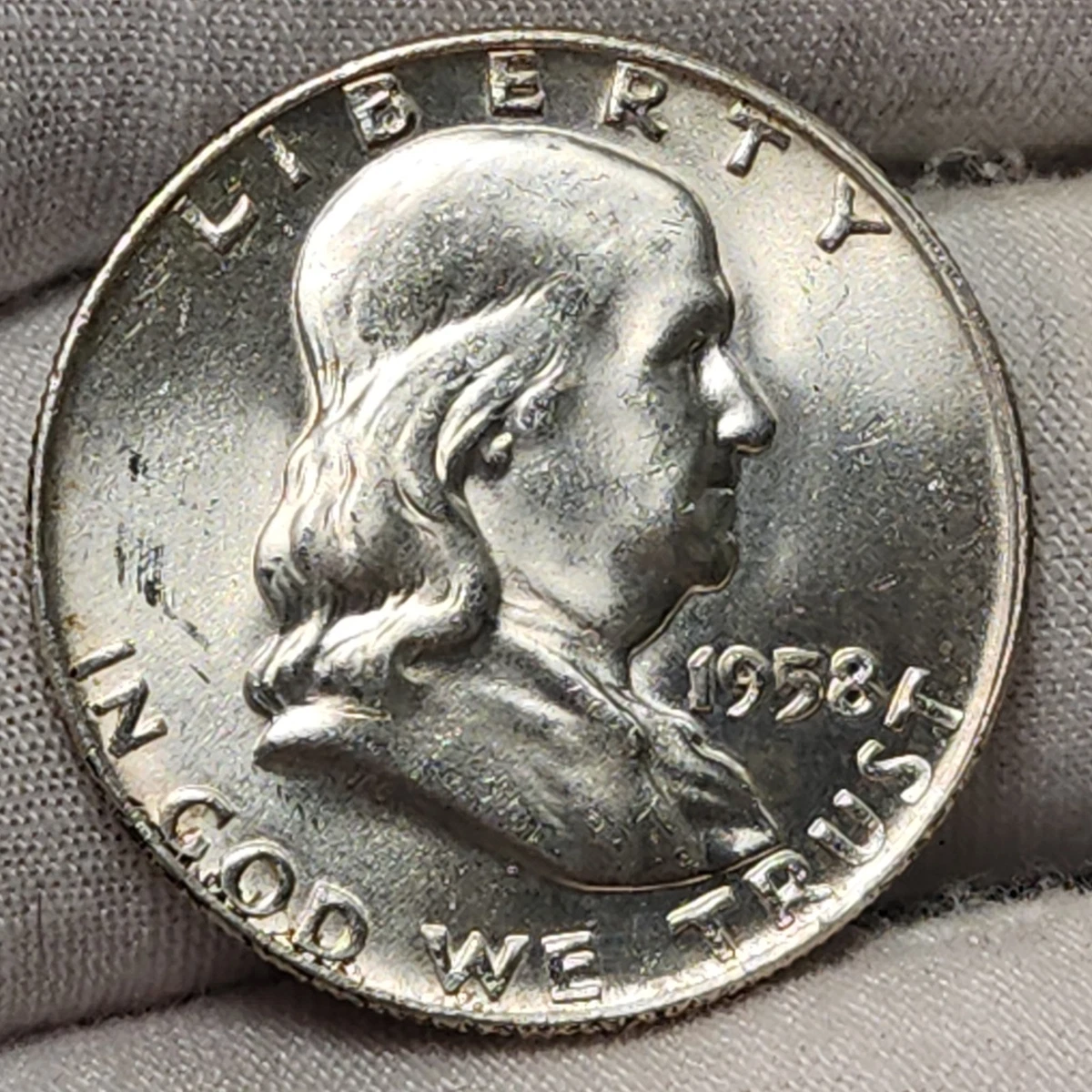 Circulated 1958 Franklin Half Dollars (1948-1963) for sale | eBay