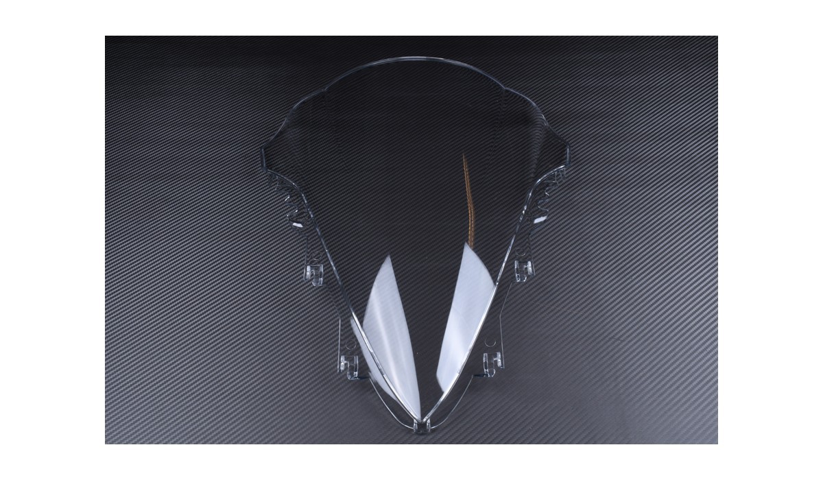Bulle de haute précision en carbone vert et transparent pour YAMAHA YZF-R1 2007