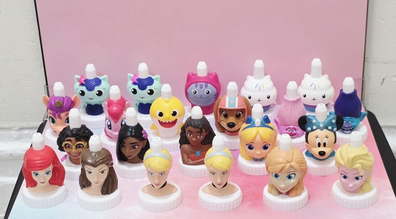 Good to Grow Juice Toppers Disney Pixar Dreamworks My Little Pony Lot of 22 Tops
