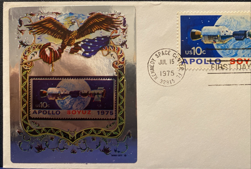 US SPACE COVER -APOLLO-SOYUZ FDC AS PICTURED - Picture 2 of 4