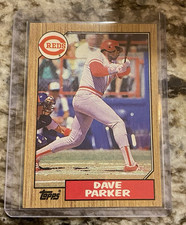 Topps 1987 Base Set Dave Parker #691 Cincinnati Reds MLB Baseball Card