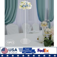 10PCS Flower Stand Wedding Event Centerpiece Tall Vase Backdrop Decoration NEW