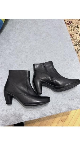 Women Ecco Boots Black 40 #3QI5