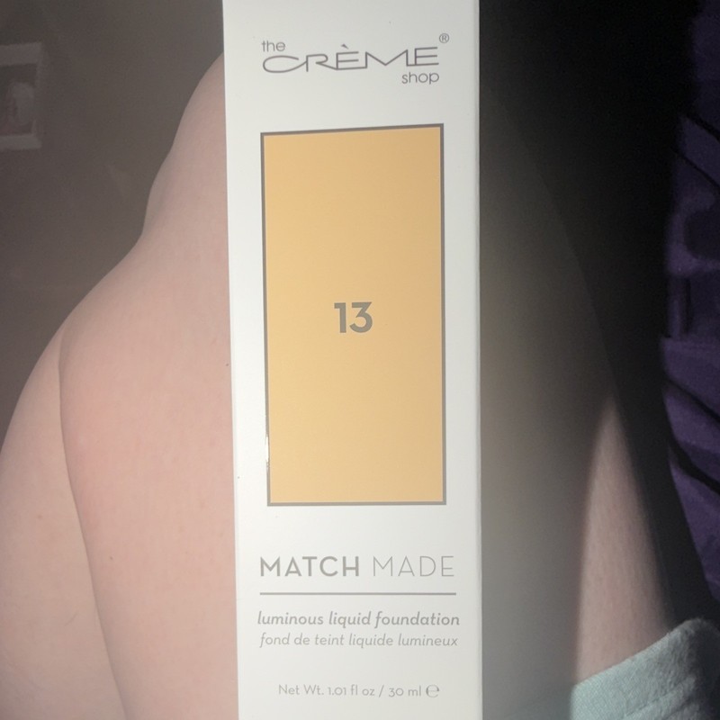 The Crème Shop Match Made Liquid Foundation Luminous Shade 13 1.0 fl oz