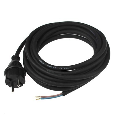 Drill Press Connection Lead - 5m Rubber Connection Lead H07RN-F 2x1.5mm -...