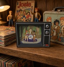 Jose & The Pussycats Cartoon Retro TV Display 80s Toys Nostalgia