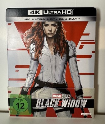 4K Ultra HD + Blu-ray Marvel Black Widow Steelbook