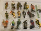 Large Vintage Lot of 1980s 90’s GI Joe Figurines  Weapons Accessories Figures