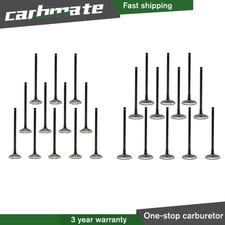 For 01-15 Honda Acura 3.2-3.7L V6 for VTEC SOHC 24v US Exhaust and Intake Valves