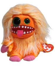 Ty Frizzys- Plopsy the Creature, Glitter Eyes, MWMT Stuffed Animal Toy