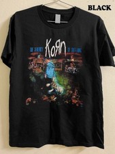 The recenrity of suffering Korn t-shirt classic black shirt QT2490