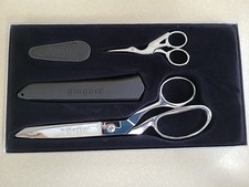 Vintage Set of Gingher Dressmaker Shears  Embroidery scissors, Silver
