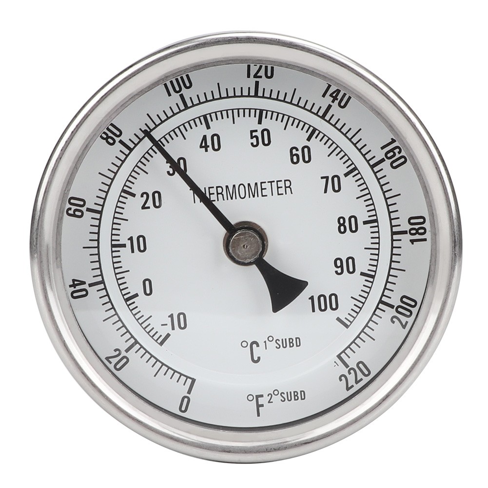 1 2 NPT Stainless Steel Pot Thermometer 1 2 Still For Brewing Beer Kettle