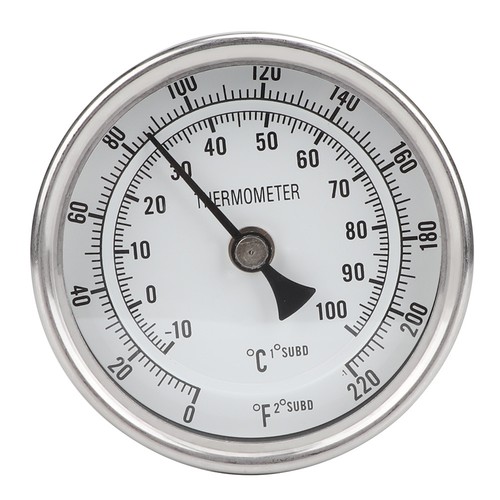 1 2 NPT Stainless Steel Pot Thermometer 1 2 Still For Brewing Beer Kettle