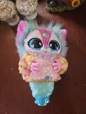 Magic Mixies Genie Lamp Starlight Magic Plush Blue Interactive Tested Works