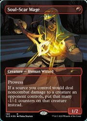 Soul-Scar Mage (190) Foil Secret Lair Drop Series