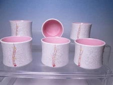 Kasho Arita Pink Spring Luster Spilled Plum Restaurant Tableware Used