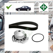 Wasserpumpe + Zahnriemensatz Ina für VW Polo 86C, 80 1.3 Cat